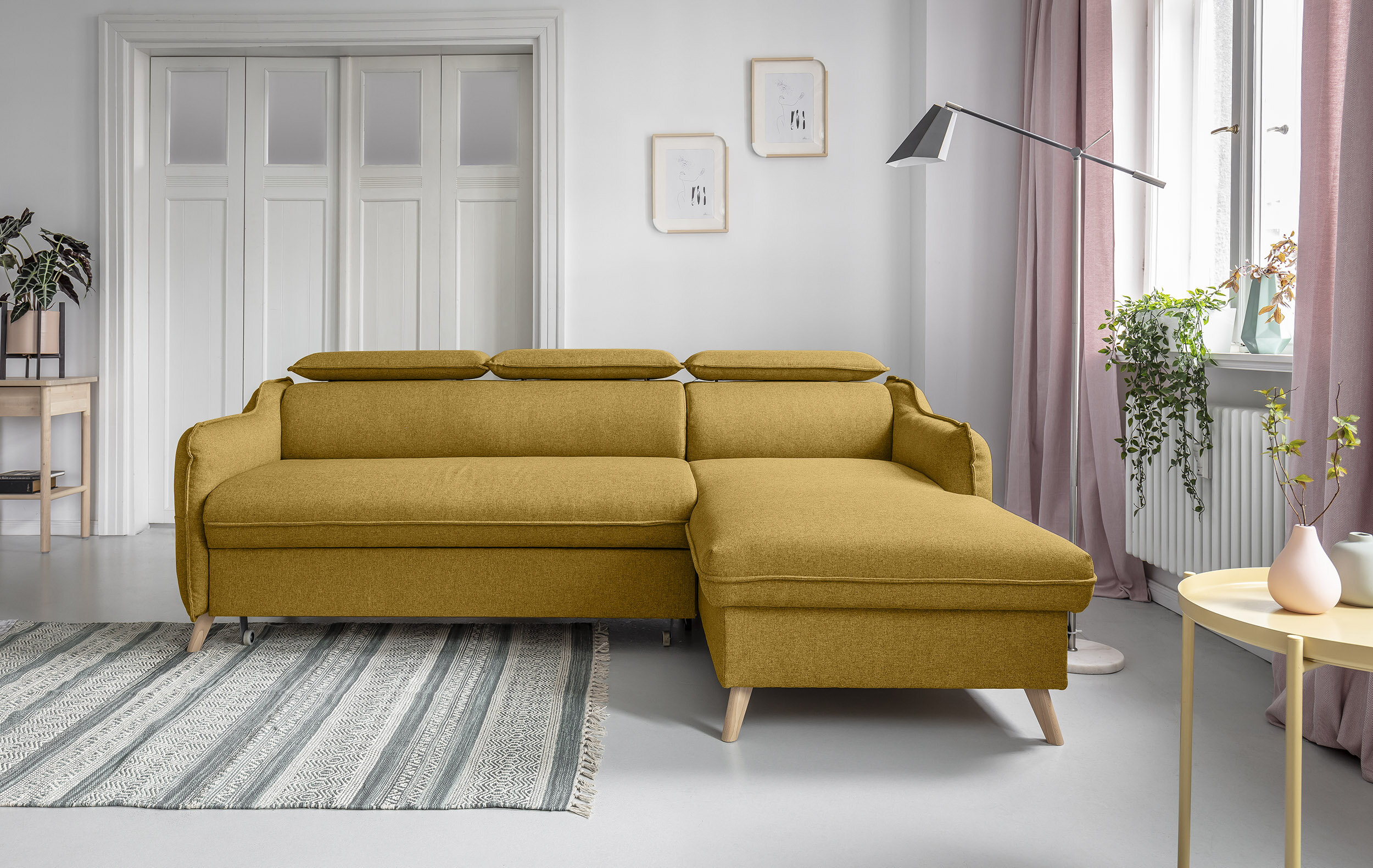 Isabelline Ecksofa Amarion Mit Bettfunktion Wayfair De