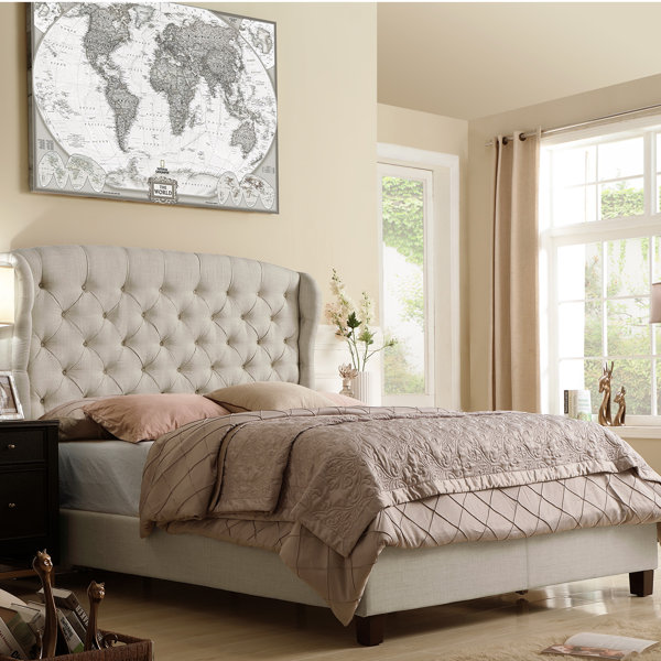 Maryport Upholstered Standard Bed By Three Posts Spacial Price