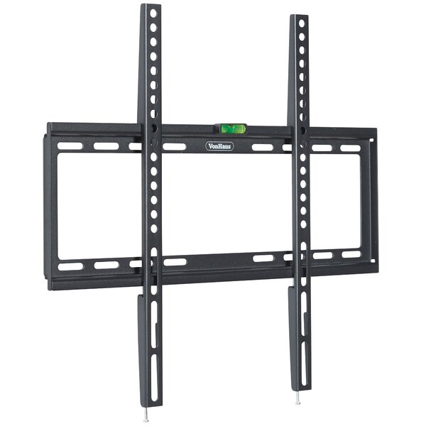 Ultra Slim Fixed Wall Mount for 32-55” Flat Panel Screens by VonHaus