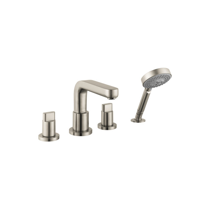 Hansgrohe Metris S Two Handle Deck Mount Roman Tub Faucet With
