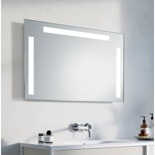 Led Bathroom Mirror Demister Wayfair Co Uk Trioline Led Illuminated Bathroom Mirror