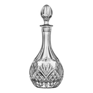 Crystal Decanter Set Wayfair Dublin Crystal Decanter