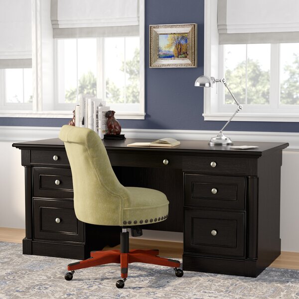 Henley Executive Desk by Three Posts