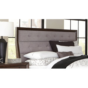 Zichichi Upholstered Panel Headboard by Mercury Row