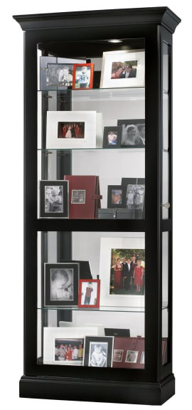 Brisson Lighted Curio Cabinet By Darby Home Co
