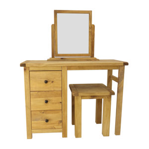 Schminktisch-Set mit Spiegel von Hazelwood Home