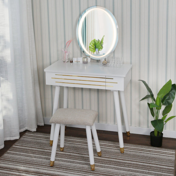 Light Up Vanity Table Wayfair light up vanity table
