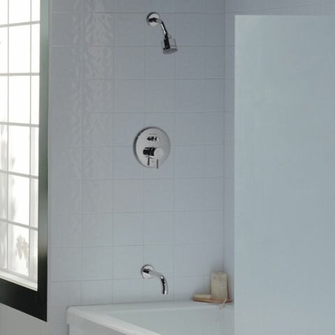 Serin Diverter Pressure Balanced Bath/Shower Faucet Trim Kit by American Standard