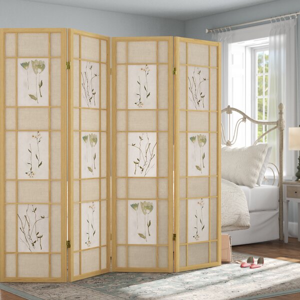 Grimmett Shoji 4 Panel Room Divider by Ophelia & Co.