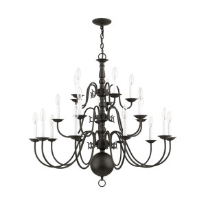 Allensby 20-Light Candle-Style Chandelier
