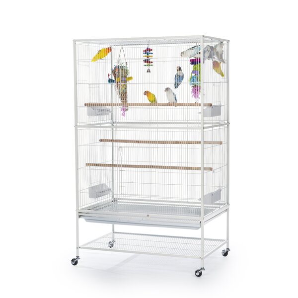 Flight Bird Cage with Storage Shelf by Prevue Hendryx