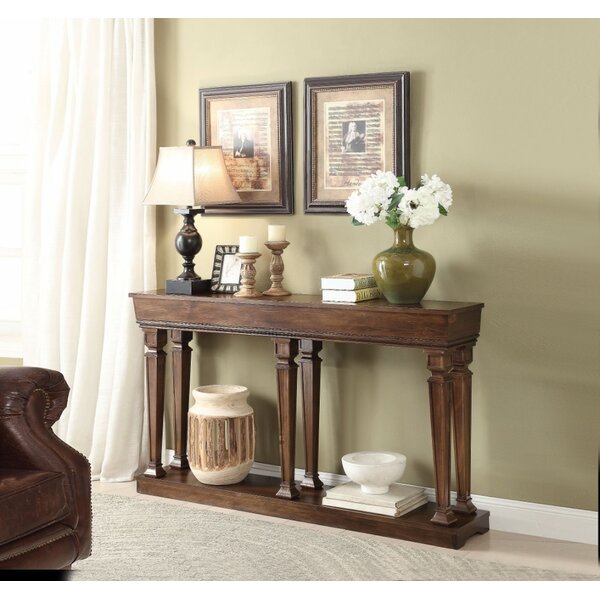 Charlton Home Brown Console Tables