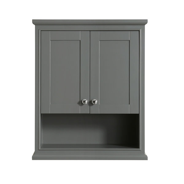 Deborah 25 W x 30 H Wall Mounted Cabinet by Wyndham Collection