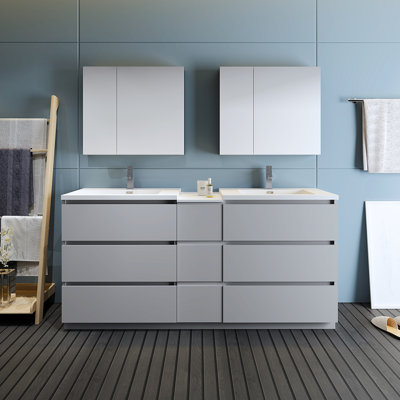 Providence Double Cabinet Vanity | Wayfair