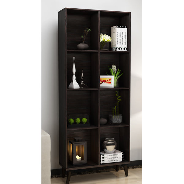 Fenske Mid Century Standard Bookcase by Wrought Studio