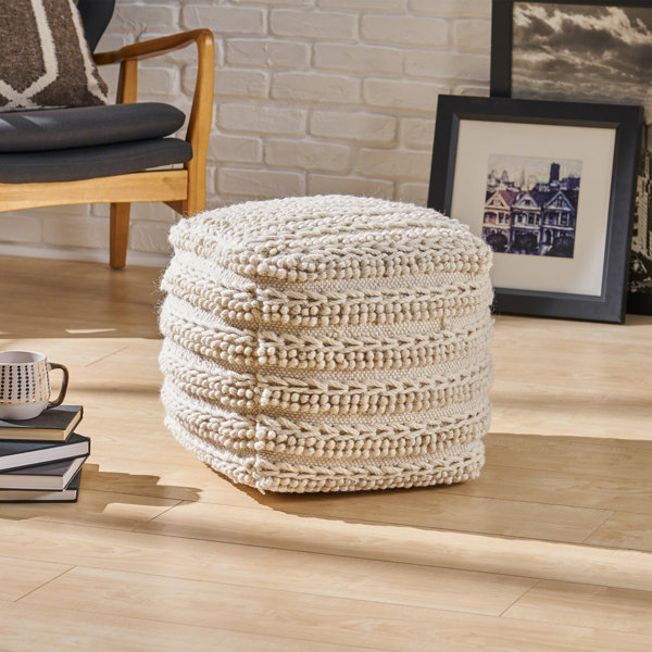 Bartow Pouf Ottoman By Bungalow Rose Find