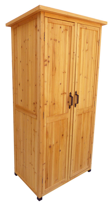 Leisure Season 3 ft. W x 2 ft. D Wooden Vertical Tool Shed