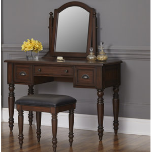 Pablo Vanity Set with Mirror by World Menagerie