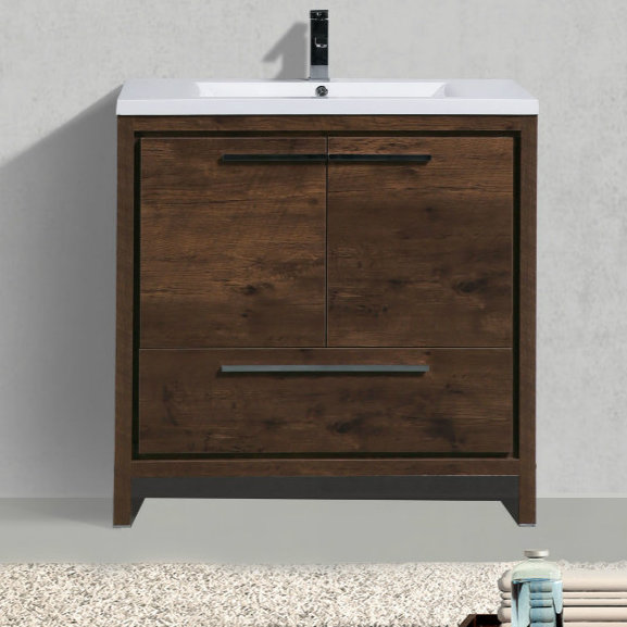 Almendarez Free Standing Modern 36 Single Bathroom