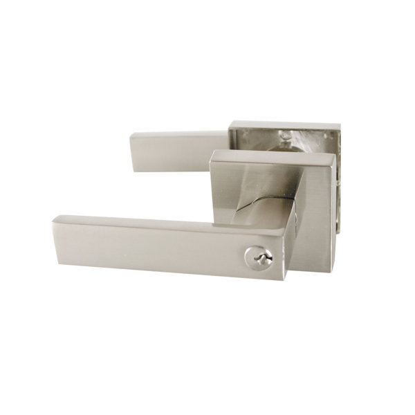 Karsen 2-Way Adjustable Entry Handleset with Interior Lever by Design House