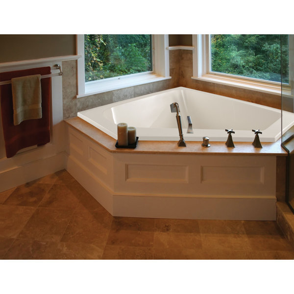 Designer Courtney 60 x 48 Soaking Bathtub by Hydro Systems