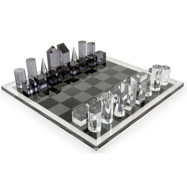 THY COLLECTIBLES Magnetic Portable Holding Travel Chess Set Classic Black /& White 7 x 7 Inch
