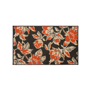 Jaya Carlisle Orange Indoor/Outdoor Area Rug