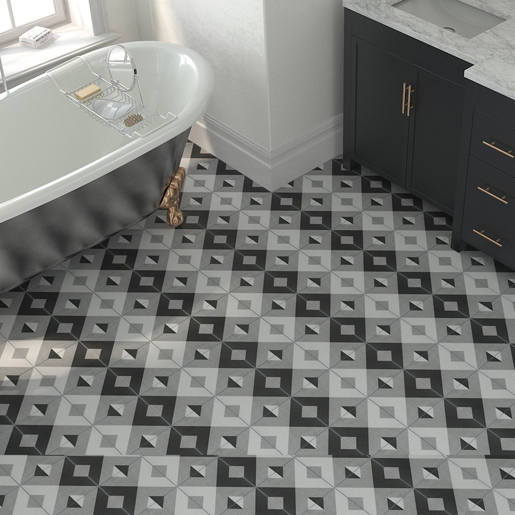 Floors 2000 Inc Box 8 X 8 Porcelain Field Tile Wayfair