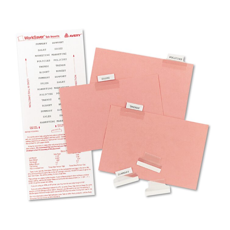 6 Packs 10 Pink Tabs per pack. POST-IT® Strong Index Tabs Hanging File Tabs