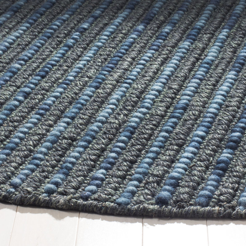 Makhi Hand Knotted Dark Blue Area Rug Joss Main Makhi Hand Knotted Dark Blue Area Rug