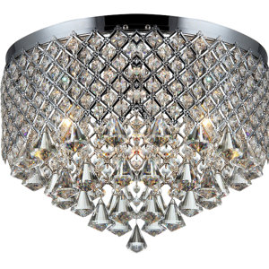 3-Light Flush Mount