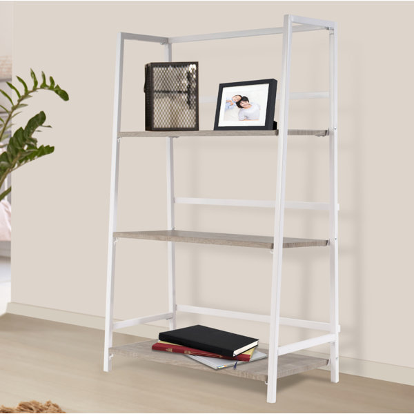 Albarado 3 Tier Folding Etagere Bookcase by Ebern Designs