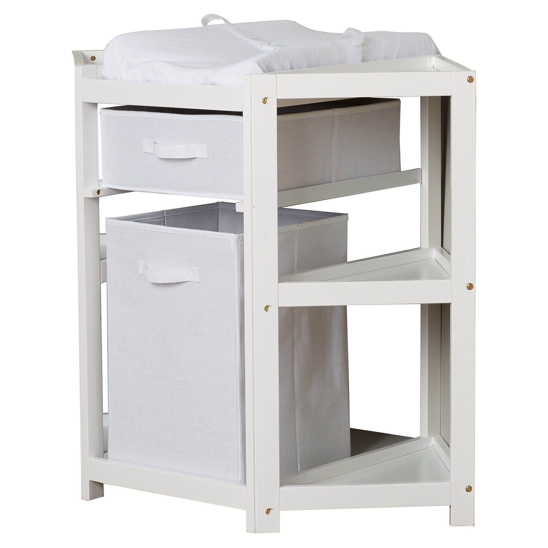 diaper corner baby changing table