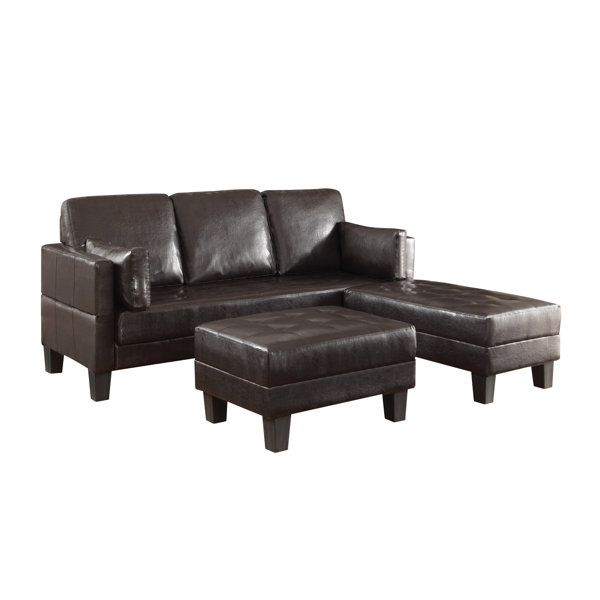 Zipcode Design Stag S Leap Sleeper Sofa 2 Ottomans Reviews Wayfair
