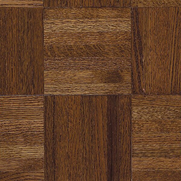 Urethane Parquet 12 Solid Oak Parquet Hardwood Flooring in High Glossy Windsor by Armstrong Flooring