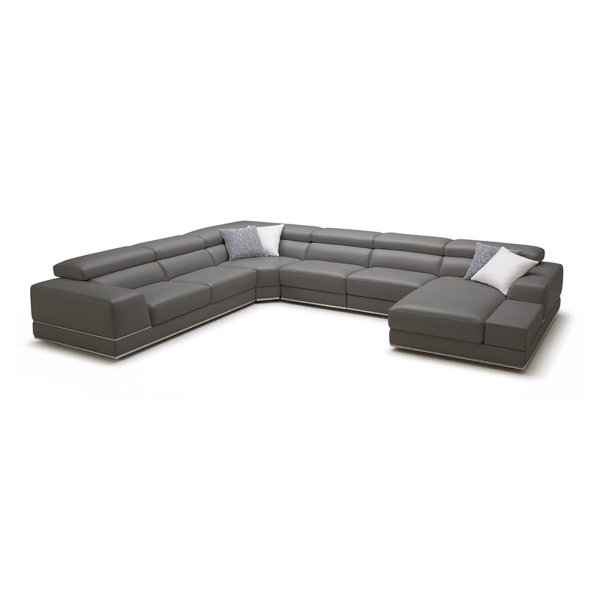 Leather Sectional By Wade Logan 2019 Coupon