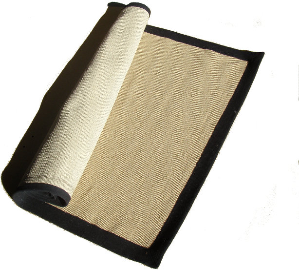 Imports Decor Black/Tan Border Area Rug & Reviews Wayfair