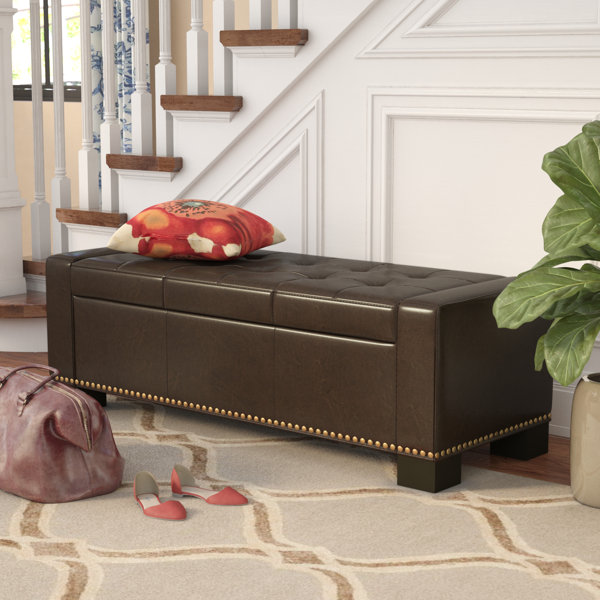 Davers Fabric Storage Bench By Alcott Hill #2
