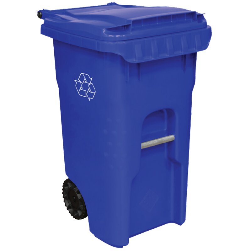 Otto Edge Wheeled Recycling Bin & Reviews 