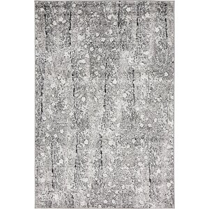 Maryrose Dark Gray Tibetan Area Rug