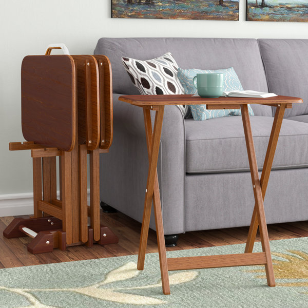 Berne 5 Piece Tray Table Set by Alcott Hill| @ $285.00
