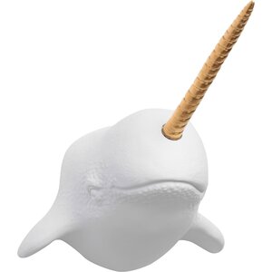 The Walley Narwhal Unicorn Whale Wall Du00e9cor