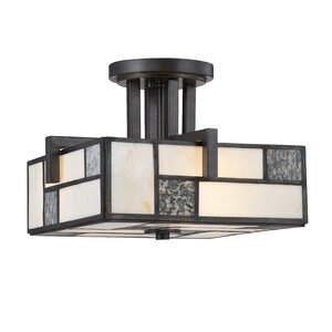 Bradley 3-Light Semi-Flush Mount