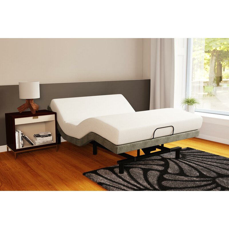 Alwyn Home Power Adjustable Bed Base and Mattress & Reviews | Wayfair.ca