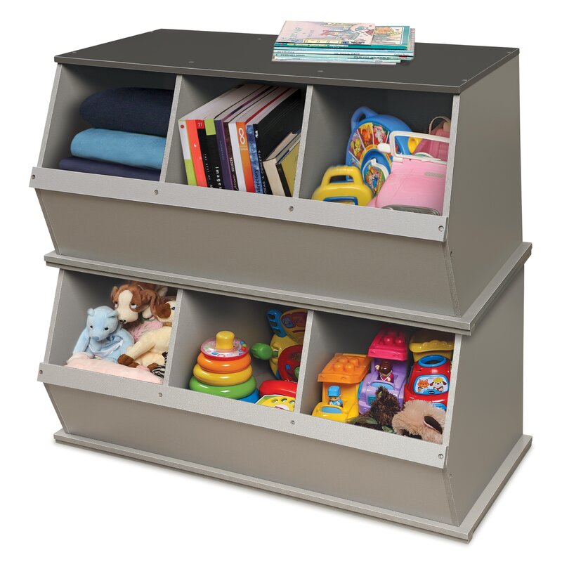 stackable toy storage boxes