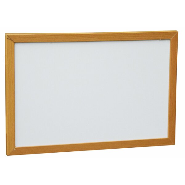 Wood Framed Wall Mounted Magnetic Whiteboard by NeoPlex