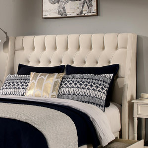 Cambridge Upholstered Wingback Headboa..