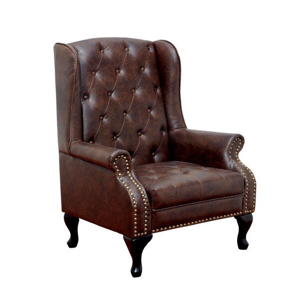 Barnett Wingback Chair by Hokku Designs