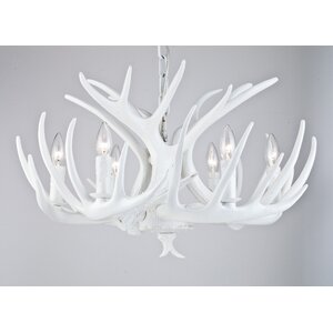 6-Light Candle-Style Chandelier