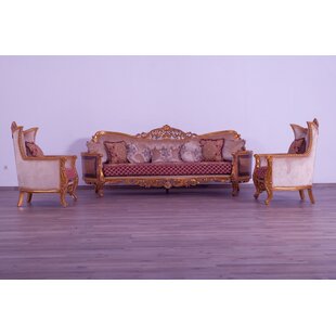 Totterdown 3 Piece Living Room Set by Astoria Grand